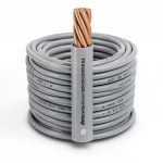 لفة سلك مجدول مفرد الفنار 70 مم2 450/750 فولت، موصل نحاس قطر 2.22 مم، معزول PVC مقاوم للحرارة