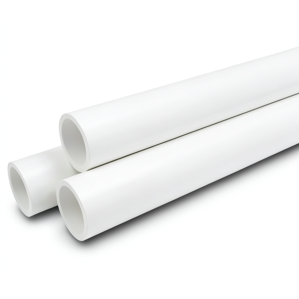 أنابيب UPVC للضغط من بلاسكو مقاس 6 إنش ضغط 13.8 بار سمك 8.03 مم لون أبيض