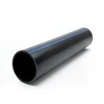 مواسير HDPE الجودة   SDR 11  قطر خارجي 90 مم سمك 8.2 مم لون اسود