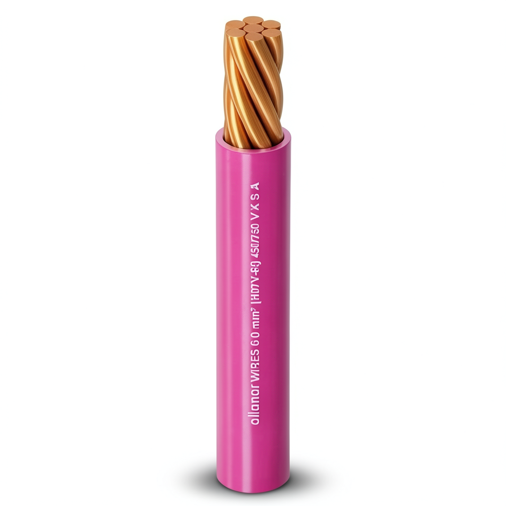 PVC Insulated Stranded Copper Wire 185mm2, 450/750V, 300ft Length | Al Fanar