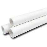 أنابيب ضغط UPVC مقاس ¼1 إنش سمك 2.49 مم لون أبيض ضغط 17.2 بار