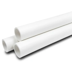 أنابيب ضغط UPVC مقاس ¼1 إنش سمك 2.49 مم لون أبيض ضغط 17.2 بار