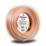 Alfanar 2.5 mm Wire 450/750volts, Stranded Copper Conductor, Heat Resistant PVC Insulation, 300 feet Length