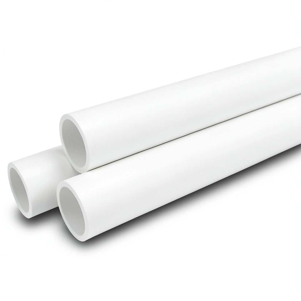 أنابيب ضغط UPVC مقاس 3 إنش سمك 5.23 مم لون أبيض ضغط 17.2 بار