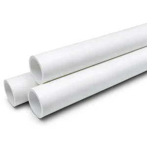 أنابيب ضغط UPVC مقاس 8 إنش سمك 12.90 مم لون أبيض ضغط 17.2 بار