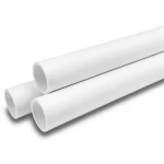 أنابيب ضغط UPVC مقاس ½ إنش سمك 1.57 مم أبيض، ضغط 21.7 بار