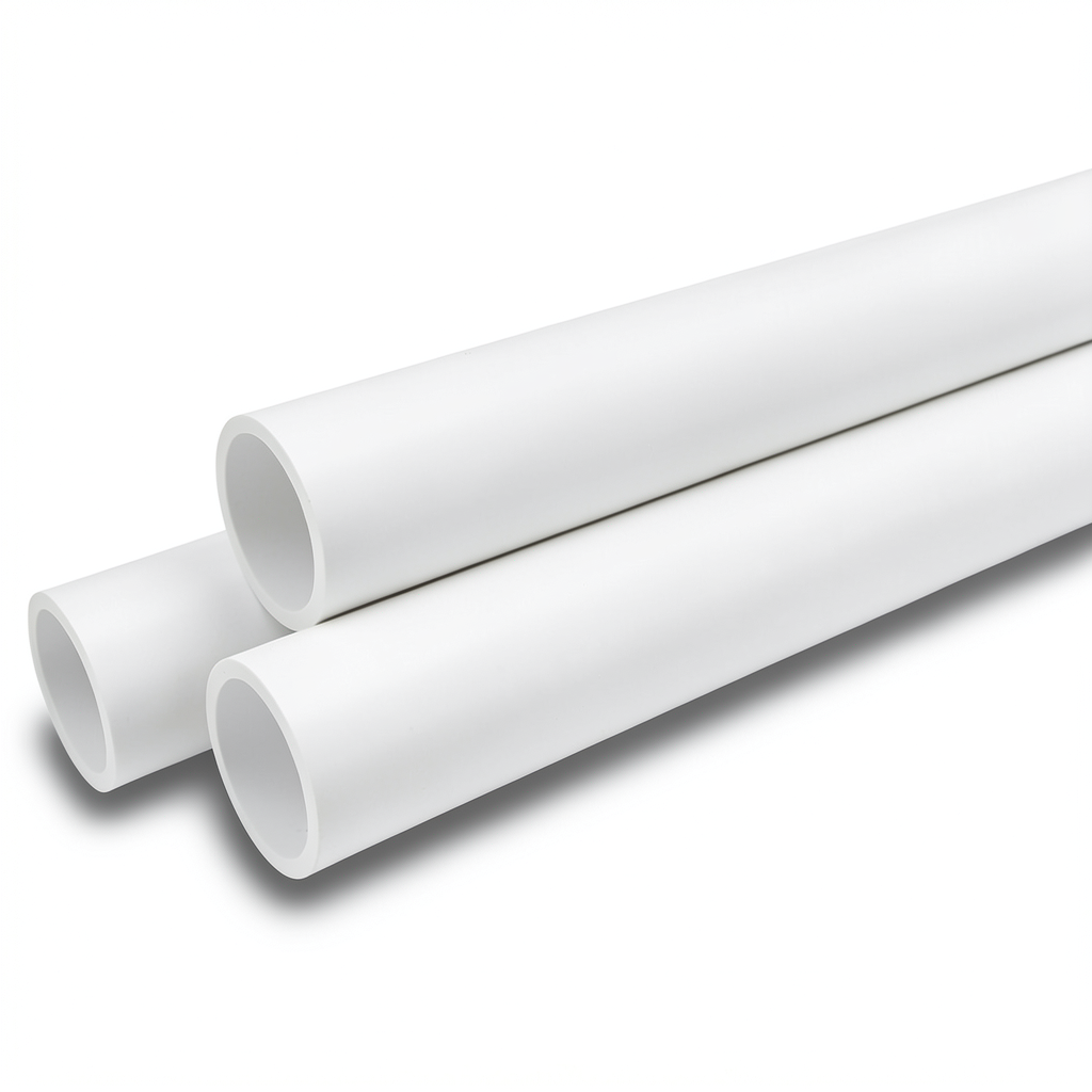 Pressure UPVC Pipes ½ inch Size 1.57 mm Thickness White, 21.7 Bar