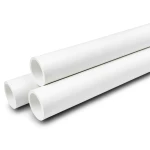 أنابيب ضغط UPVC مقاس ½1 إنش سمك 3.58 مم لون أبيض ضغط 21.7 بار