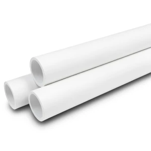 أنابيب ضغط UPVC مقاس 4 إنش سمك 8.46 مم أبيض، ضغط 21.7 بار