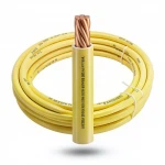 50mm2 Single Wire 450/750V, Stranded Copper Conductor, Heat Resistant PVC Insulated, Yellow Color | Alfanar