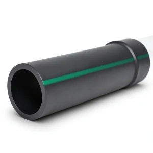 HDPE Polyethylene Plastic Pipe 16 Bar Pressure PE 80 400 mm SDR 9 Black