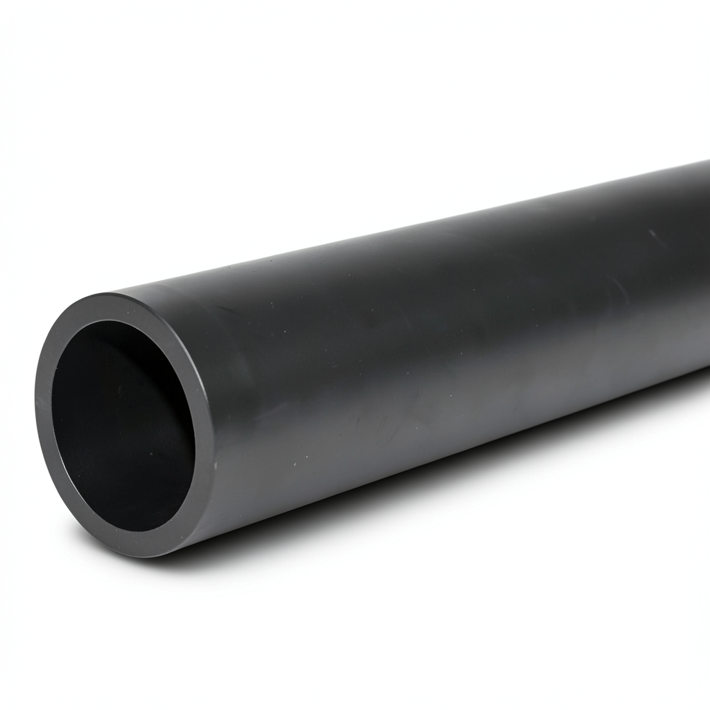 أنابيب HDPE ضغط 16 بار PE 80 قطر خارجي 200 مم SDR 9 لون أسود
