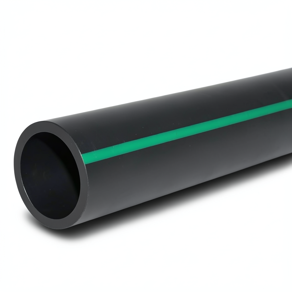 HDPE Polyethylene Pipe PN 16 Bar PE 80 225 mm SDR 9 Black