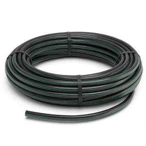 HDPE Polyethylene Coil Pipe Nominal Pressure 4 Bar PE 63 OD 50 mm SDR 26 Black