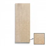 Italian wall decoration, size 10m x 0.53m, beige color, model 57007