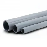 مواسير UPVC الجودة جدول 40  مقاس ½  إنش سمك 2.77 مم لون رمادي