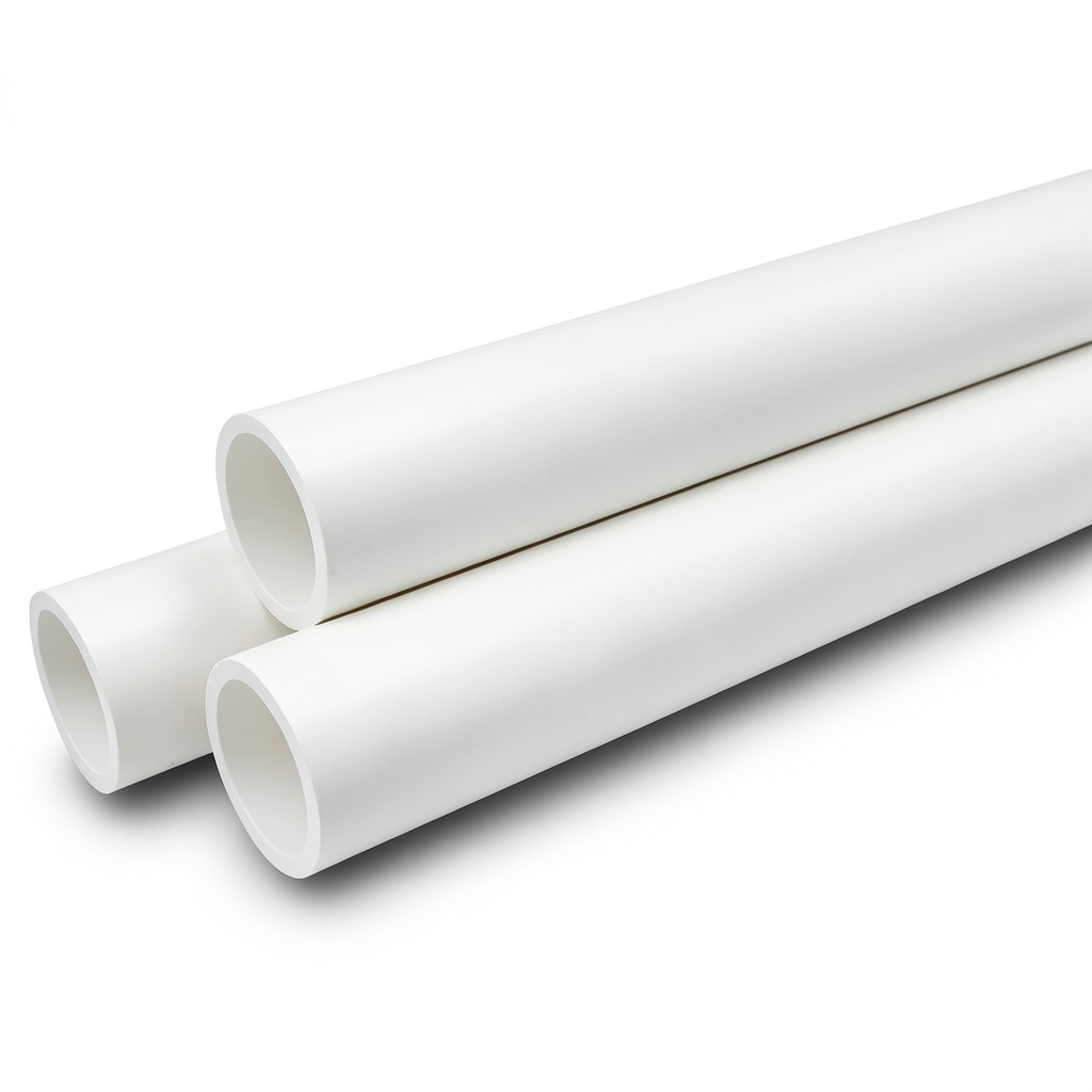 Pressure UPVC Pipes Nominal Pressure 13.8 Bar Size 8 inch Thickness 10.41 mm White