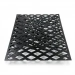 Hot Rolled (Black) Steel Expanded Metal Mesh  [Mazyoon] Thickness 2.7 mm Width 1.22 meter Length 6 meter | Bait Al Tatawor Company