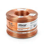 Alfanar 6 mm Wire 450/750Voltage Rating, Stranded Copper Conductor, Heat Resistant PVC Insulation, Coil Length 100 yards