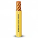 70mm Single Wire 450/750Voltage Rating, Stranded Copper Conductor, Heat Resistant PVC Insulation, Yellow Color | Alfanar