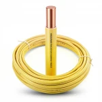 95mm2 Single Wire 450/750volts, Stranded Copper Conductor, Heat Resistant PVC Insulated, Yellow Color | Alfanar