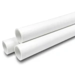 انابيب الضغط UPVC مقاس 1 إنش سمك 1.96 مم لون أبيض ضغط 17.2 بار