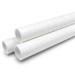 أنابيب ضغط UPVC مقاس ¼1 إنش سمك 2.49 مم لون أبيض ضغط 17.2 بار