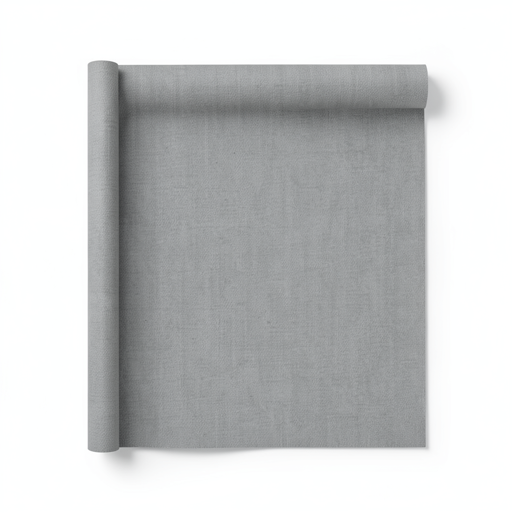 Plain Italian Wall Decoration 10m x 0.53m Grey, Model 41252