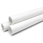 أنابيب ضغط UPVC مقاس ½1 إنش سمك 2.84 مم لون أبيض ضغط 17.2 بار