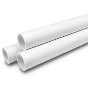 أنابيب ضغط UPVC مقاس 8 إنش سمك 12.90 مم لون أبيض ضغط 17.2 بار