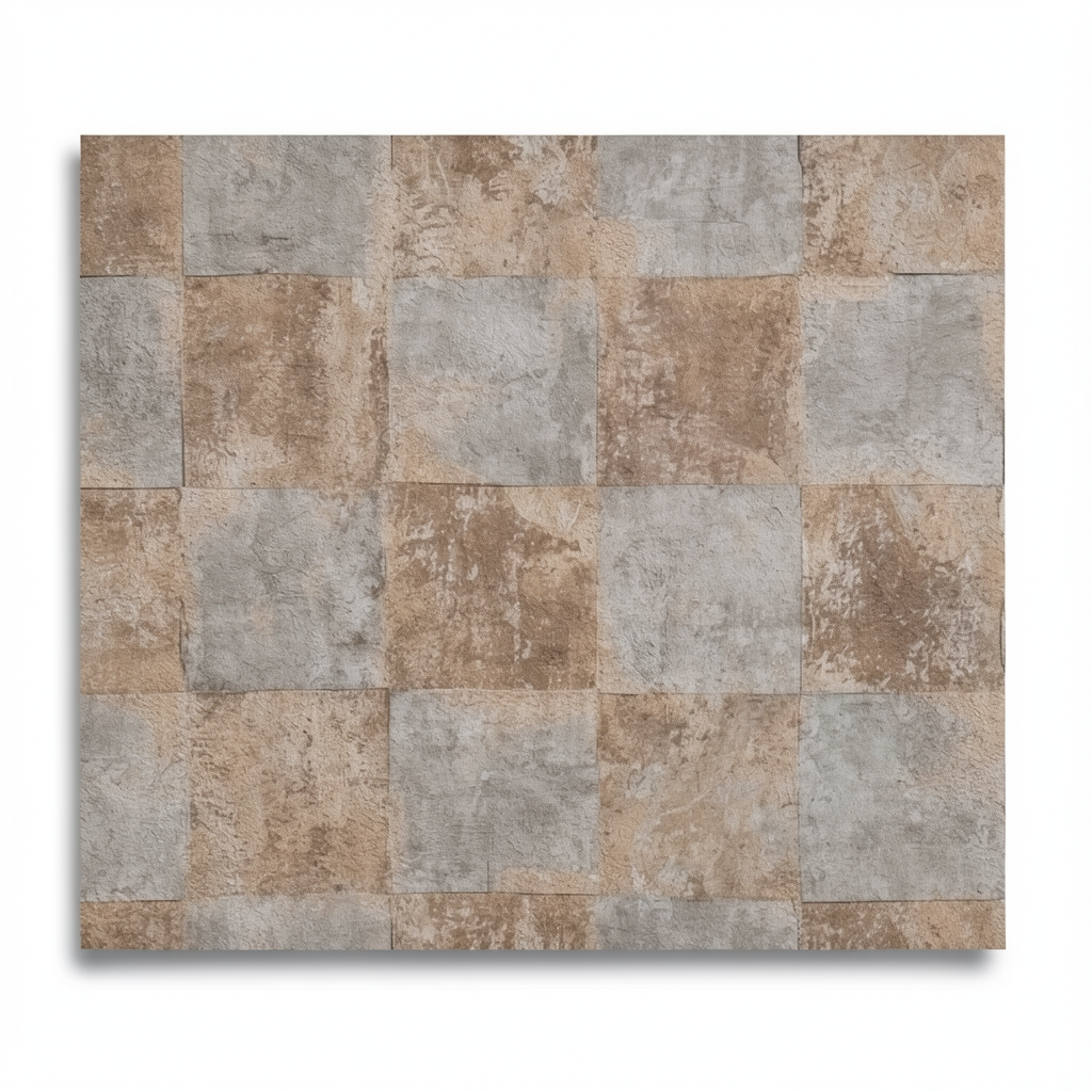 Wall Decoration Modern Design 10 m x 1.06 m Brown, Model 41350