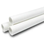 أنابيب ضغط UPVC مقاس 8 إنش سمك 12.90 مم لون أبيض ضغط 17.2 بار
