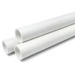 أنابيب ضغط UPVC مقاس ½ إنش سمك 1.57 مم أبيض، ضغط 21.7 بار