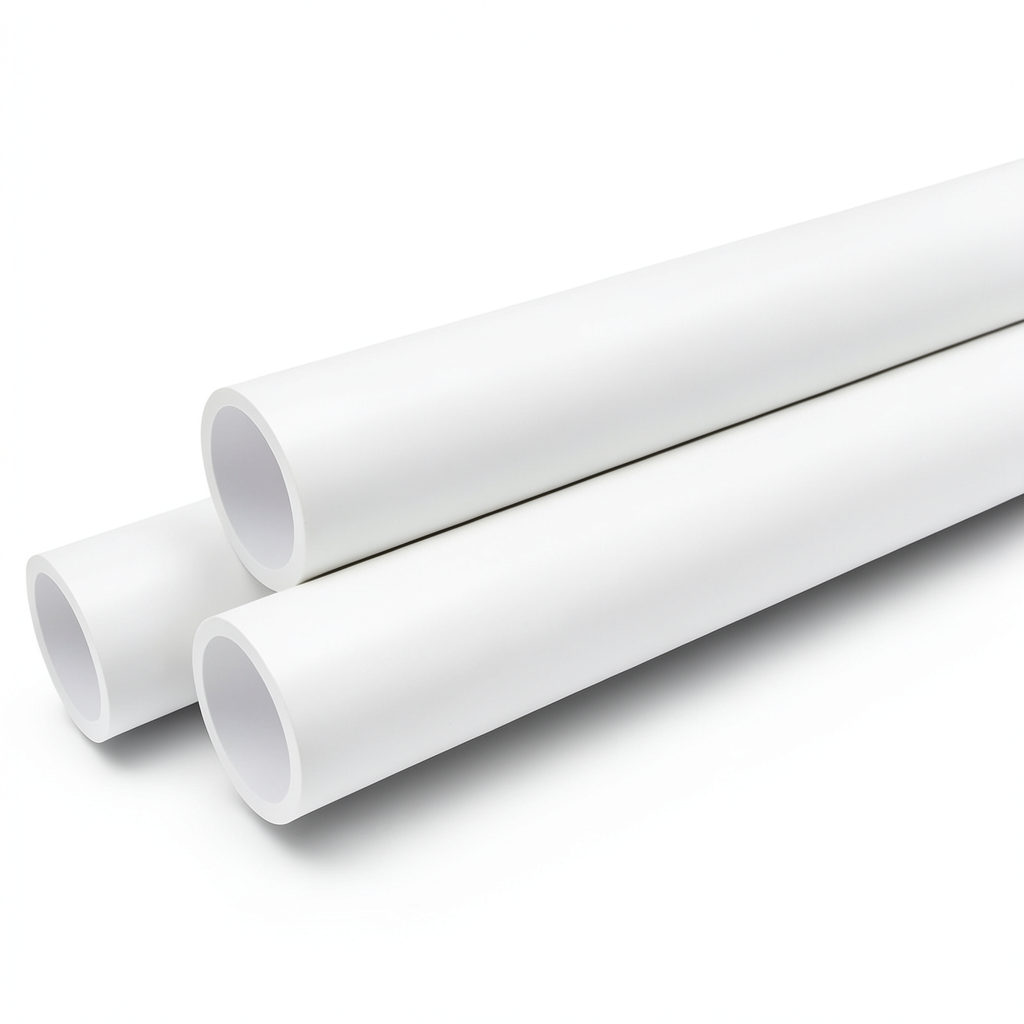 Pressure UPVC Pipes 1 inch Size 21.7 Bar Pressure 2.46 mm Thickness White