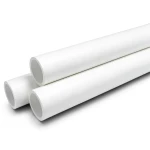 أنابيب ضغط UPVC مقاس ¼1 إنش سمك 3.12 مم لون أبيض ضغط 21.7 بار