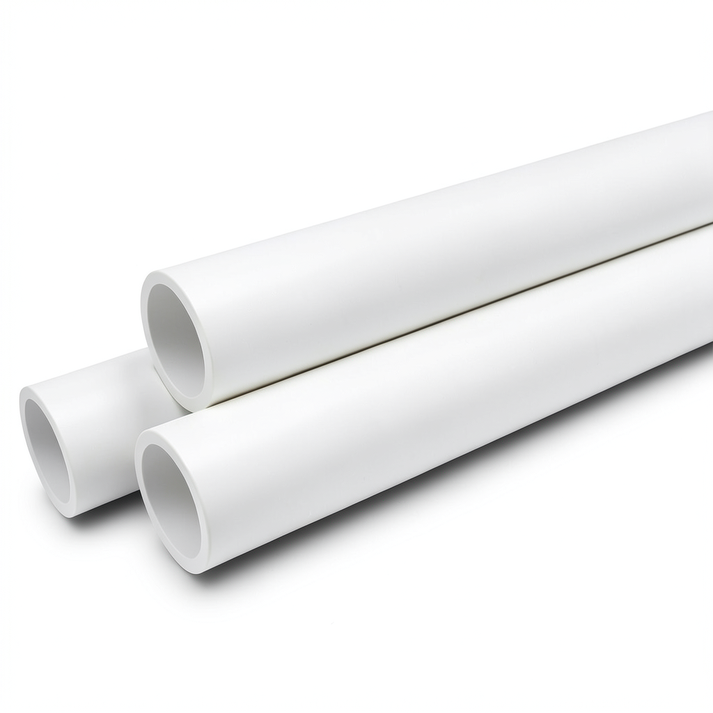 Pressure Pipes UPVC Nominal Pressure 21.7 Bar Size 2 inch Thickness 4.47 mm White