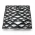 Hot Rolled (Black) Steel Expanded Metal Mesh  [Mazyoon] Thickness 2.3 mm Width 1.22 meter Length 7 meter | Bait Al Tatawor Company