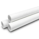 أنابيب ضغط UPVC مقاس 4 إنش سمك 8.46 مم أبيض، ضغط 21.7 بار