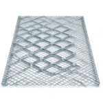 Galvanised Steel Expanded Metal Mesh Bahri 6 mm Thickness 5 M Length 2.44 M Width