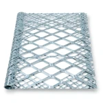 Galvanised Steel Expanded Metal Mesh Bahri Thickness 3 mm Width 2.44 meter Length 6 meter