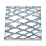 Galvanised Steel Expanded Metal Mesh Bahri Thickness 3 mm Width 2.44 meter Length 6 meter
