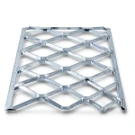 Galvanised Steel Expanded Metal Mesh Bahri Thickness 4.8 mm Width 2.44 m Length 6 m