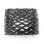 Hot Rolled (Black) Steel Expanded Metal Mesh  [Mazyoon] Thickness 2.8 mm Width 1.22 meter Length 2 meter | Bait Al Tatawor Company