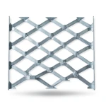 Galvanised Steel Expanded Metal Mesh Bahri Thickness 4.8 mm Width 2.44 m Length 6 m