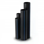 مواسير HDPE الجودة   SDR 11  قطر خارجي 355 مم سمك 32.2 مم لون اسود