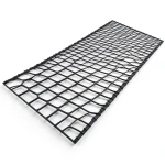 Hot Rolled Black Steel Expanded Metal Mesh Khaleeji 1.2 mm Thickness 1.22 m Width 7 m Length