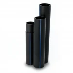 مواسير HDPE الجودة   SDR 11  قطر خارجي 450 مم سمك 40.9 مم لون اسود
