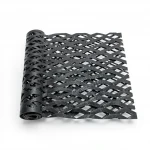 Hot Rolled (Black) Steel Expanded Metal Mesh  [Mazyoon] Thickness 3 mm Width 1.22 meter Length 2 meter | Bait Al Tatawor Company