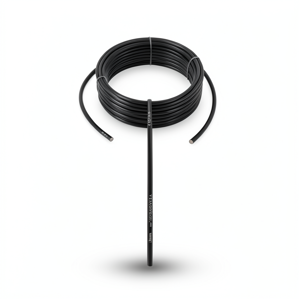 Copper Stranded Wire 1.5mm 450/750V Heat Resistant PVC Insulation, Black | Al Fanar