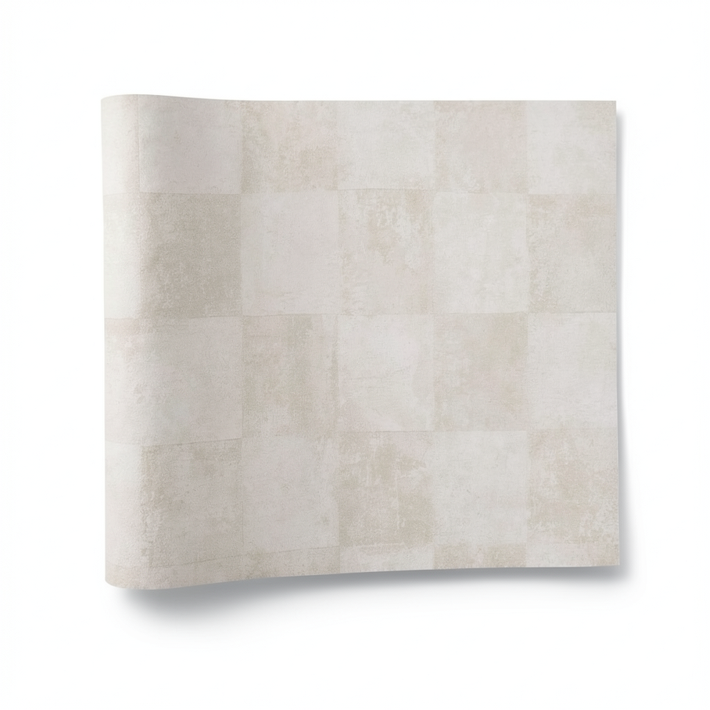 Italian Wallpaper Modern Design 10m x 1.06m Beige, Model 41344